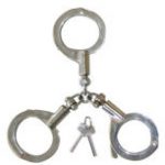 3 Joined Handcuffs / Police Handcuff/ Police Equipment (SDHA-1S)